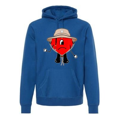 Corazon Triste Puerto Rican Titi Me Pregunto Conejo Malo Premium Hoodie