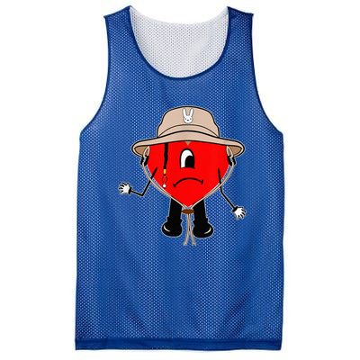 Corazon Triste Puerto Rican Titi Me Pregunto Conejo Malo Mesh Reversible Basketball Jersey Tank