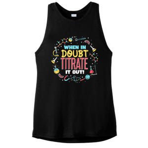 Chemistry Teacher Quote Funny Chemist Chemistry Ladies PosiCharge Tri-Blend Wicking Tank