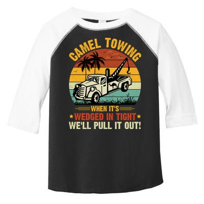 Camel Towing Retro Adult Humor Saying Funny Halloween Gift Toddler Fine Jersey T-Shirt