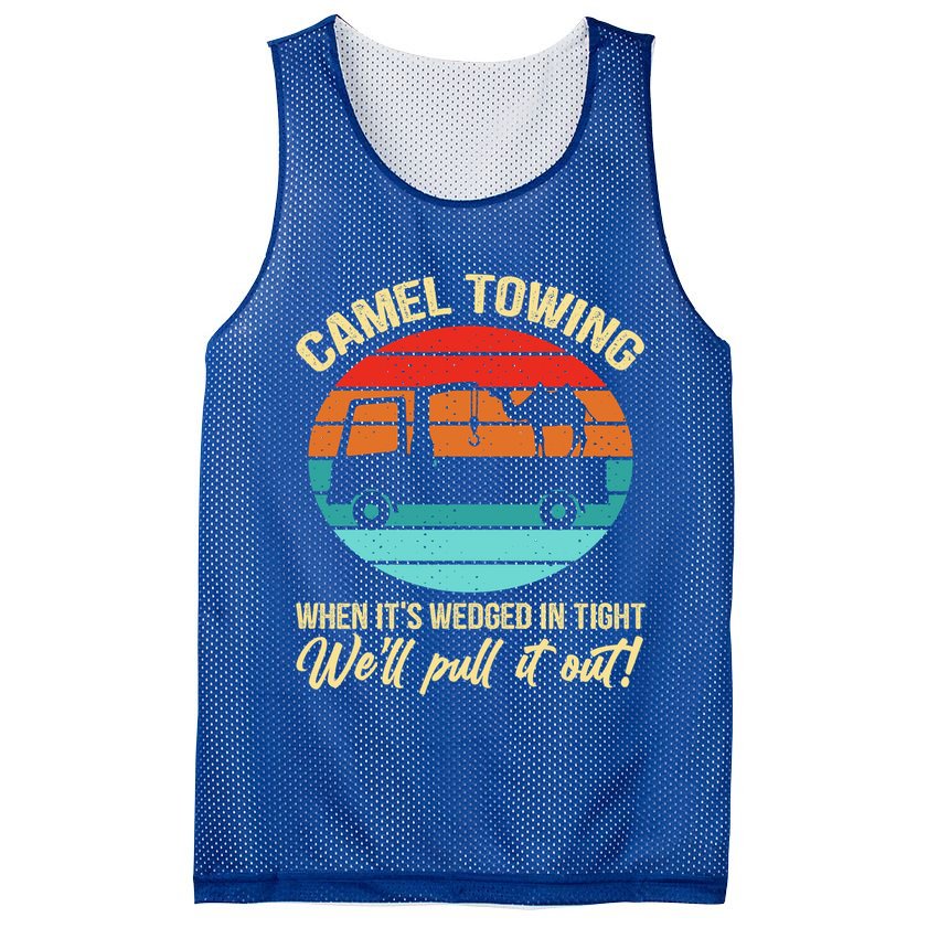 Camel Towing Retro Adult Humor Saying Funny Halloween Gift Mesh Reversible Basketball Jersey Tank