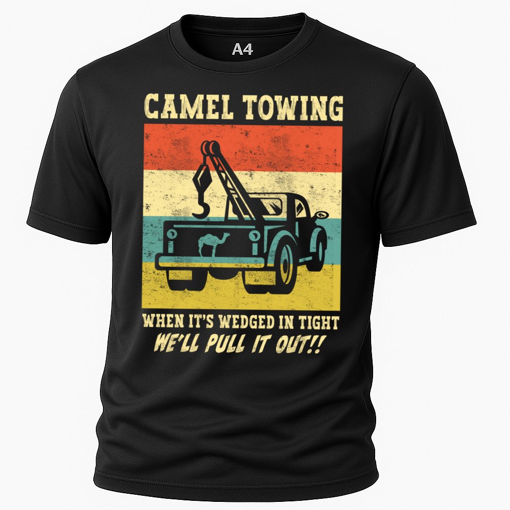 Camel Towing Retro Adult Humor Saying Funny Halloween Cool Gift Performance Shirt