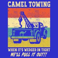 Camel Towing Retro Adult Humor Saying Funny Halloween Cool Gift 16 in Basic Backpack