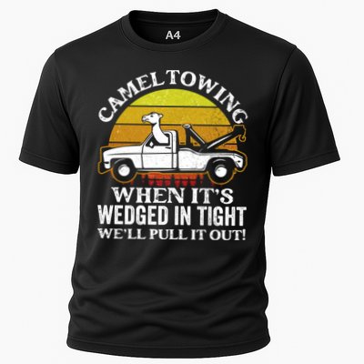 Camel Towing Retro Humor Saying Funny Transport Halloween Gift Performance Shirt