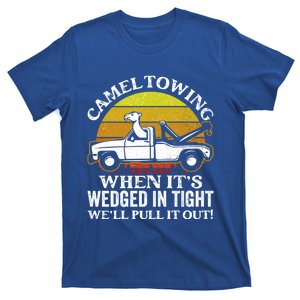 Camel Towing Retro Humor Saying Funny Transport Halloween Gift T-Shirt