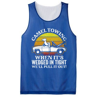 Camel Towing Retro Humor Saying Funny Transport Halloween Gift Mesh Reversible Basketball Jersey Tank