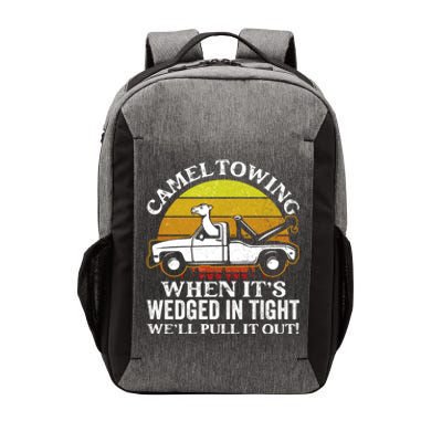 Camel Towing Retro Humor Saying Funny Transport Halloween Gift Vector Backpack