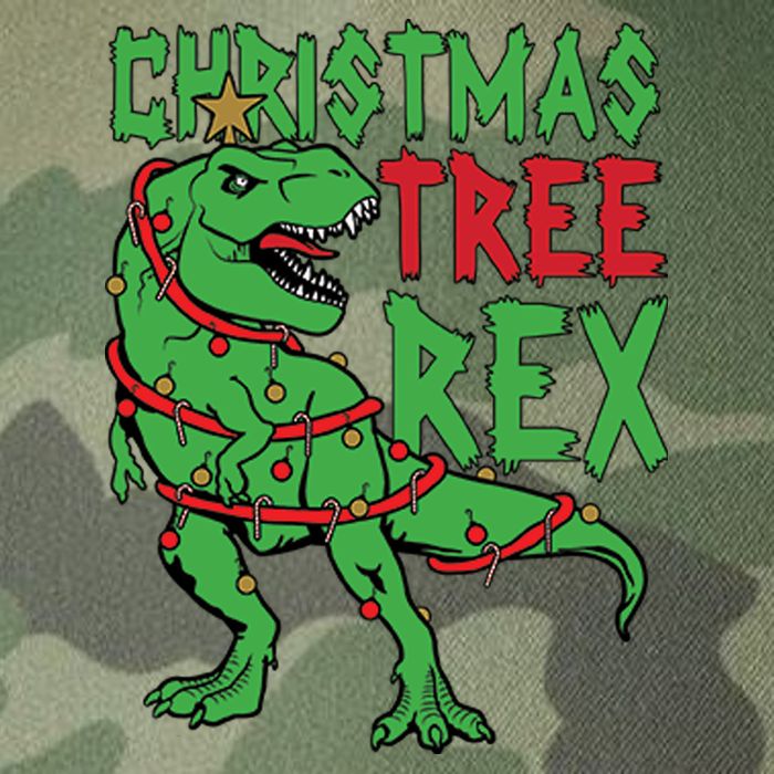 Christmas Tree Rex Legacy Tie Dye Trucker Hat