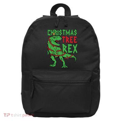 Christmas Tree Rex 16 in Basic Backpack