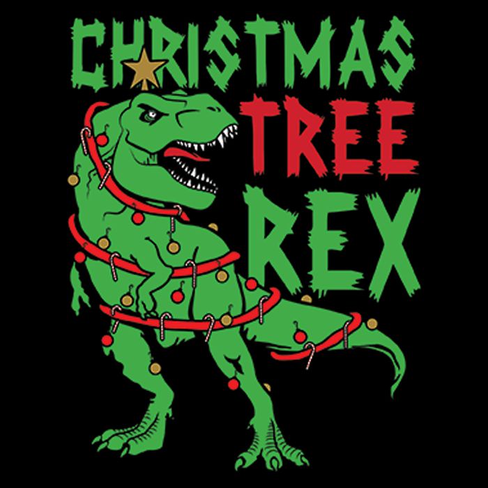 Christmas Tree Rex 16 in Basic Backpack