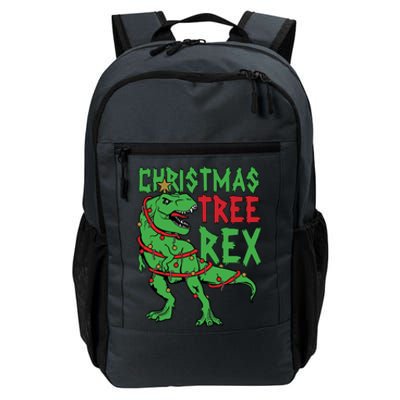 Christmas Tree Rex Daily Commute Backpack