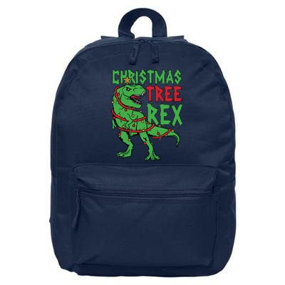 Christmas Tree Rex 16 in Basic Backpack