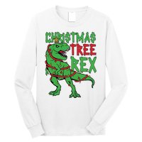 Christmas Tree Rex Long Sleeve Shirt