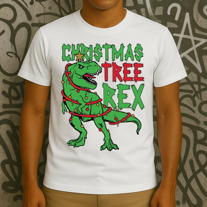 Christmas Tree Rex T-Shirt
