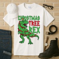 Christmas Tree Rex Tall T-Shirt