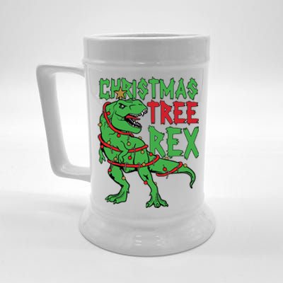 Christmas Tree Rex Beer Stein