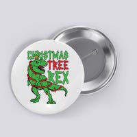 Christmas Tree Rex Button