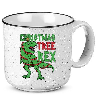 Christmas Tree Rex 15oz Campfire Ceramic Mug
