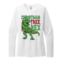 Christmas Tree Rex Womens CVC Long Sleeve Shirt