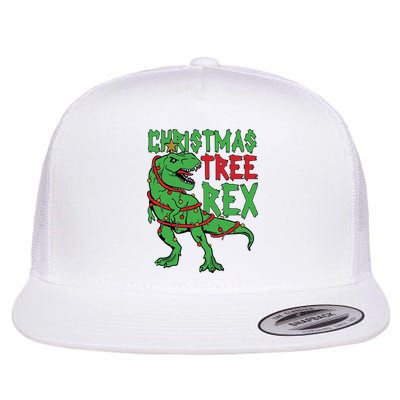 Christmas Tree Rex Flatbill Hat