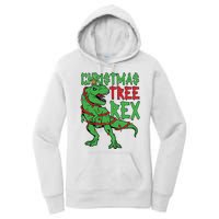 Christmas Tree Rex Women's Pullover Hoodie