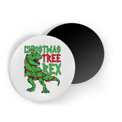 Christmas Tree Rex Magnet