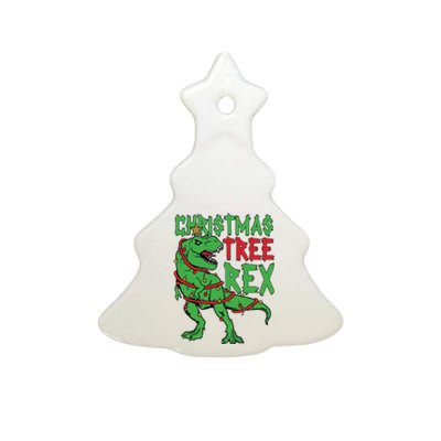 Christmas Tree Rex Ceramic Tree Ornament