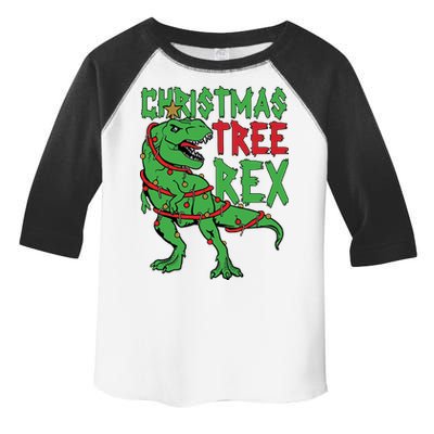 Christmas Tree Rex Toddler Fine Jersey T-Shirt