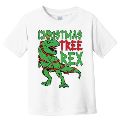Christmas Tree Rex Toddler T-Shirt