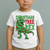 Christmas Tree Rex Toddler T-Shirt
