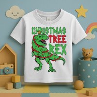 Christmas Tree Rex Toddler T-Shirt