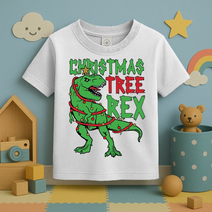 Christmas Tree Rex Toddler T-Shirt