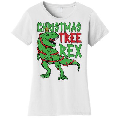 Christmas Tree Rex Women's T-Shirt