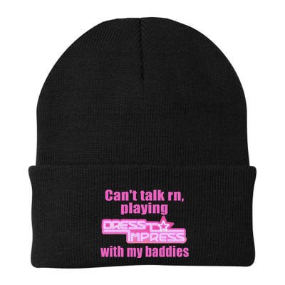 CanT Talk Rn Playing Dress To Impress With My Baddies Beanie