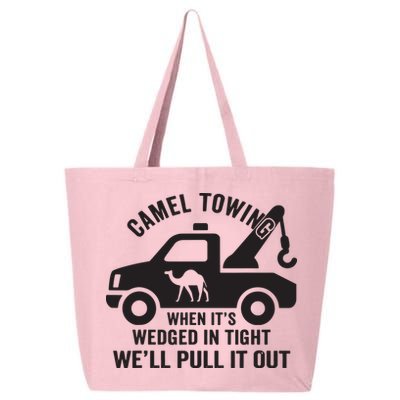 Camel Towing Retro Adult Humor Saying Funny Halloween Gift 25L Jumbo Tote