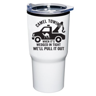 Camel Towing Retro Adult Humor Saying Funny Halloween Gift Tumbler