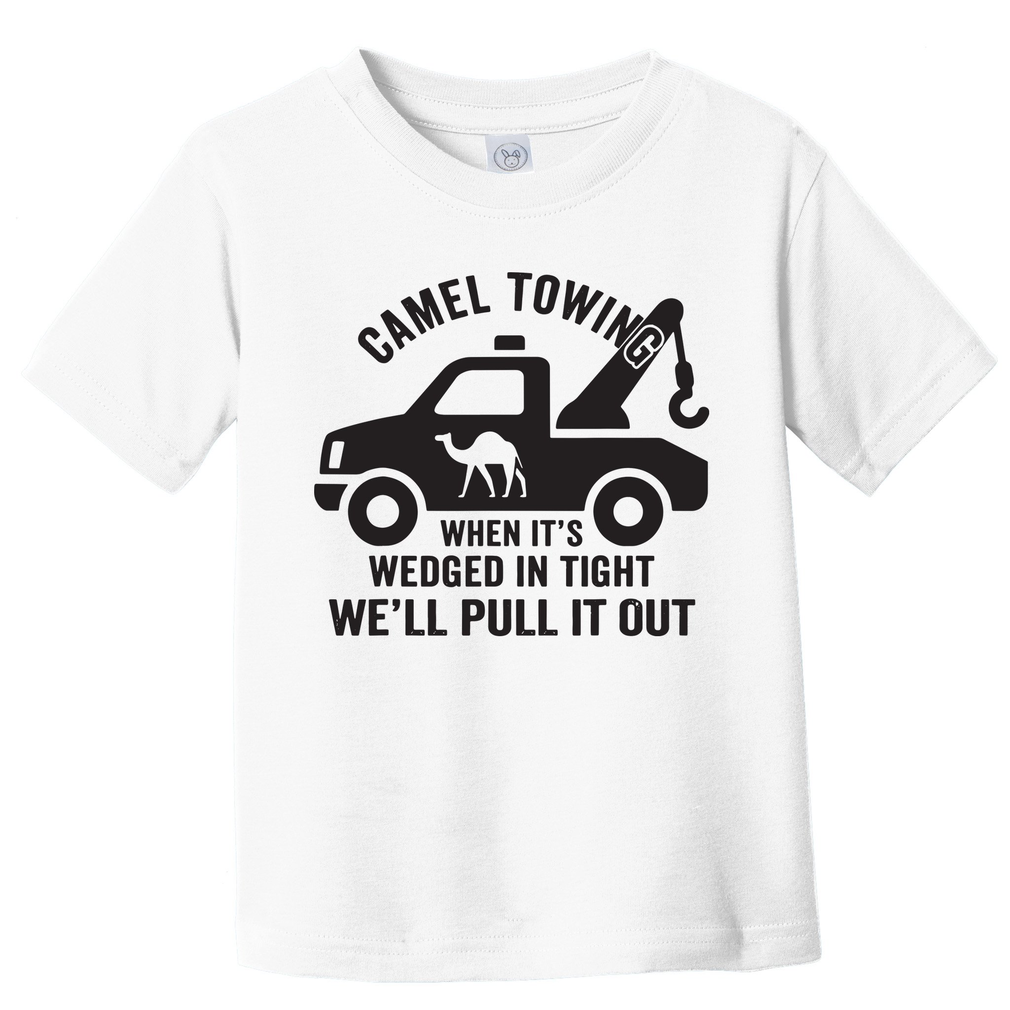 Camel Towing Retro Adult Humor Saying Funny Halloween Gift Toddler T-Shirt