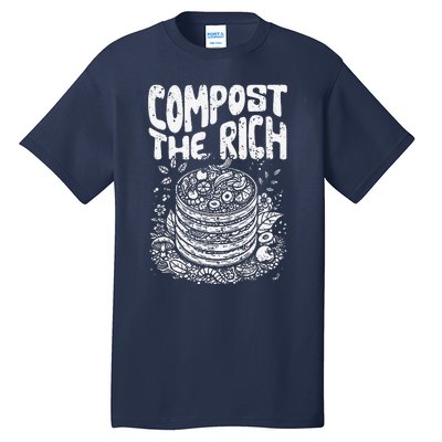 Compost The Rich Funny Biodynamic Gardening Electroculturist Tall T-Shirt