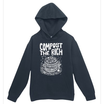 Compost The Rich Funny Biodynamic Gardening Electroculturist Urban Pullover Hoodie