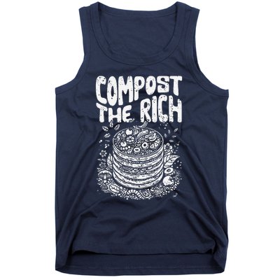 Compost The Rich Funny Biodynamic Gardening Electroculturist Tank Top