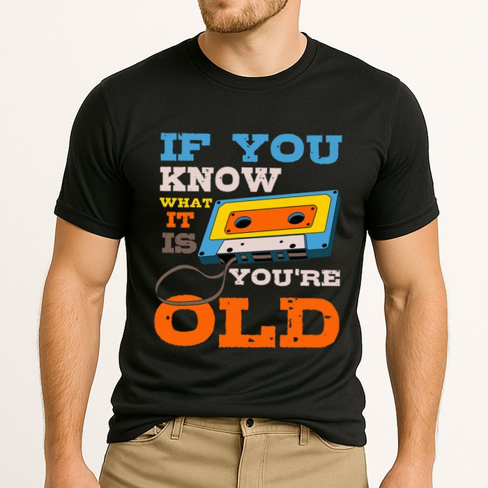 Cassette Tape Radio 70S 80S 90S Music Lover Performance Shirt