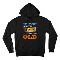 Cassette Tape Radio 70S 80S 90S Music Lover Hoodie