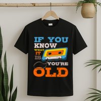 Cassette Tape Radio 70S 80S 90S Music Lover T-Shirt