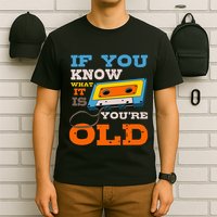 Cassette Tape Radio 70S 80S 90S Music Lover T-Shirt