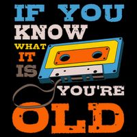 Cassette Tape Radio 70S 80S 90S Music Lover Toddler T-Shirt