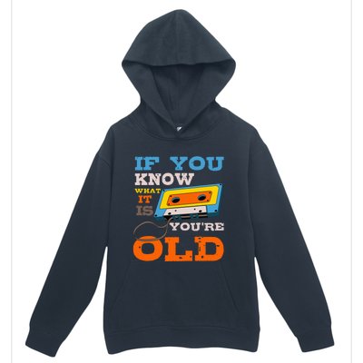 Cassette Tape Radio 70S 80S 90S Music Lover Urban Pullover Hoodie