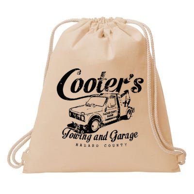 Cooters Towing & Repair Garage Drawstring Bag