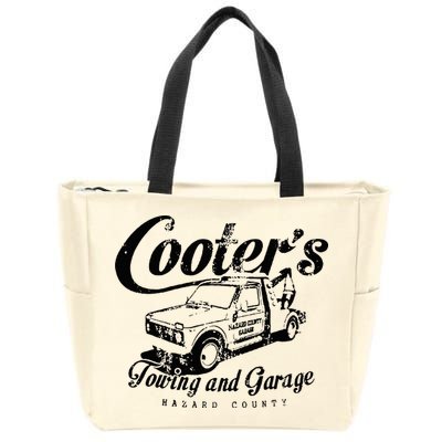 Cooters Towing & Repair Garage Zip Tote Bag