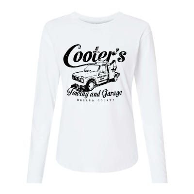 Cooters Towing & Repair Garage Womens Cotton Relaxed Long Sleeve T-Shirt