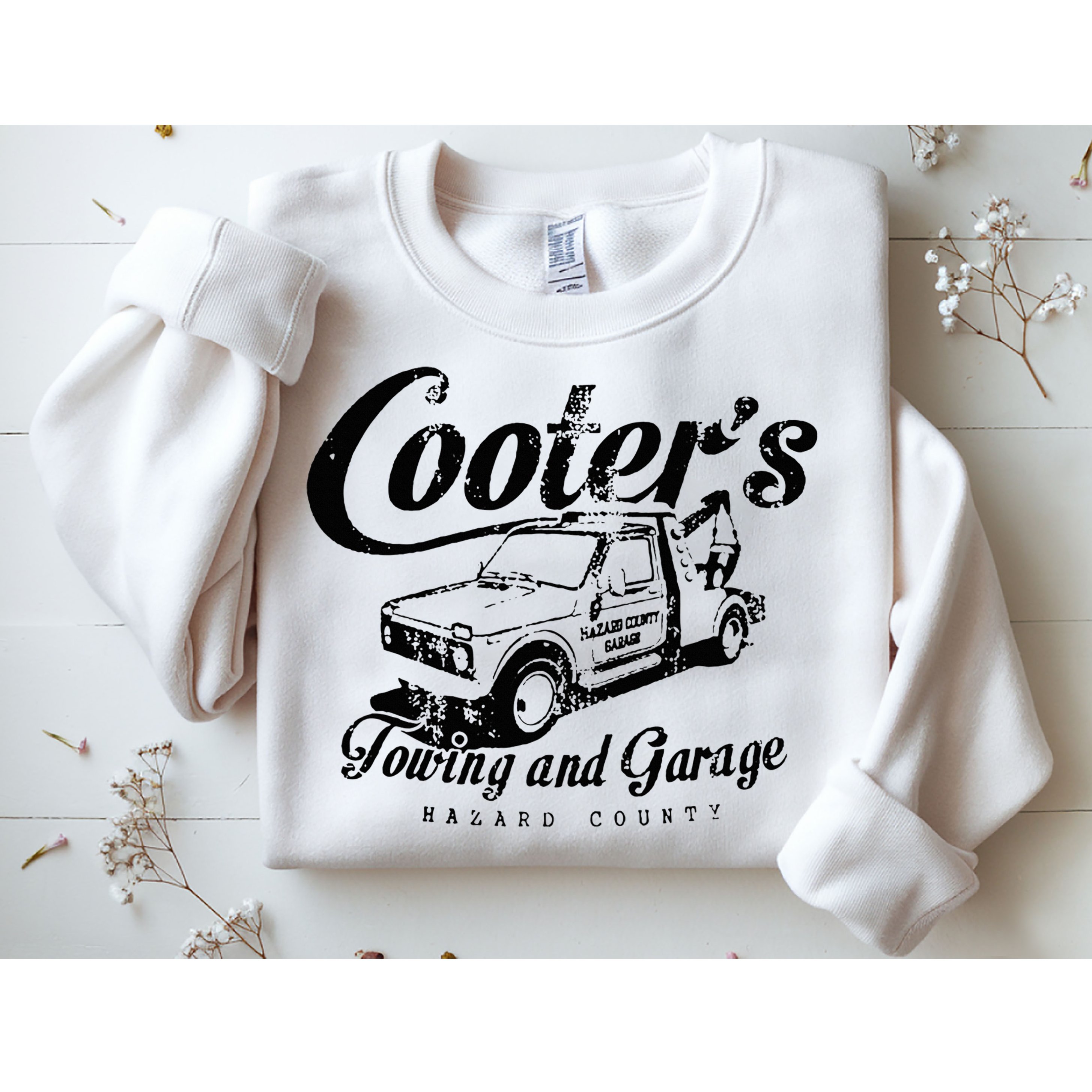 Cooters Towing & Repair Garage Sweatshirt